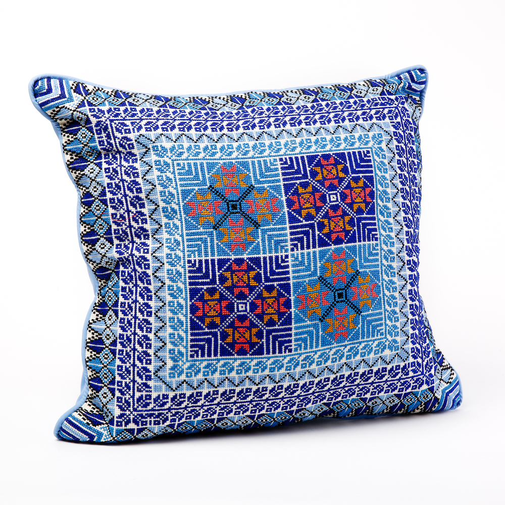 Embroidered Cushion Cover - Naseem